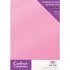 Crafters Companion Glitter Card 10 Sheet Pack - Baby Pink