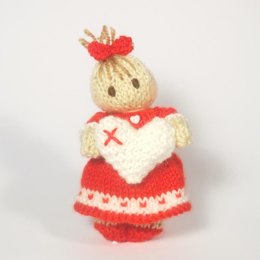 Valentine's Day Bitsy Baby Doll