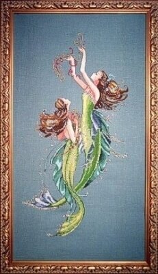 Mirabilia Mermaids of the Deep Blue - MD85 -  Leaflet