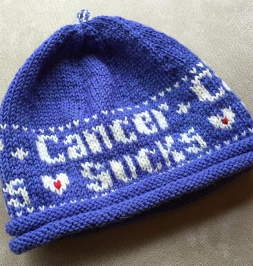 Chemo Cap with a Message