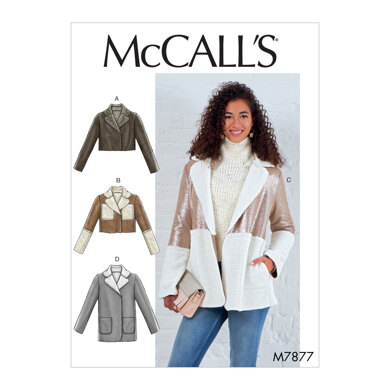 McCall's Misses' Jackets M7877 - Sewing Pattern