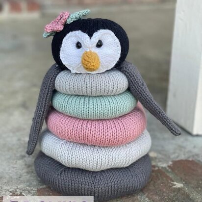 Penguin Stacking Ring toy