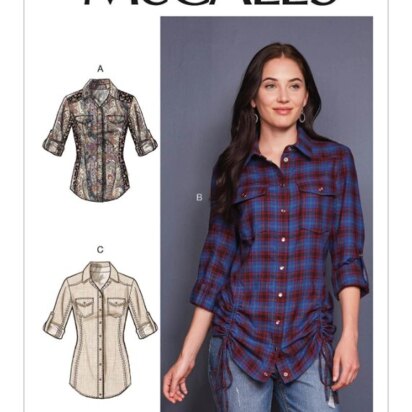 McCall's Misses' Tops M8027 - Sewing Pattern