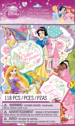 EK Success Disney Cardstock Die-Cuts 118/Pkg - Princess