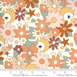 Moda Fabrics Kitty Corn - 31172-11 Orange