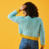 Ombre Textured Jumper - Free Knitting Pattern For Women in Paintbox Yarns Simply Super Chunky