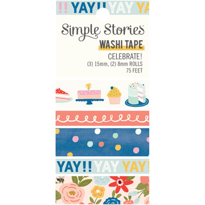 Simple Stories Celebrate Washi Tape