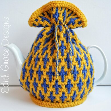 Medieval Cross Teapot Cosy - 4 Cup