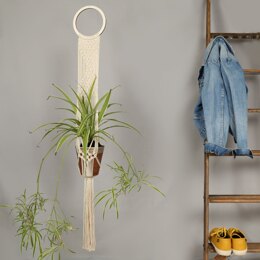 Wool Couture „Summer Time“ Pflanzenhänger-Makramee-Kit