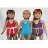 California Collection Beachwear, Knitting Patterns fit American Girl and other 18-Inch Dolls