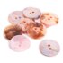 Dyed Shell Buttons - Pink