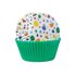 Wilton Standard Baking Cup Dots & Triangle 75 Count