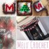 Merry Christmas Bunting decoration pattern by Melu Crochet