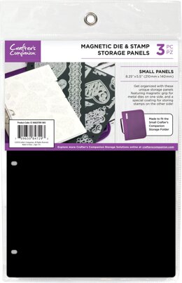 Crafter's Companion 8.25"X5.5" Magnetic Storage Panels 3/Pkg - Small