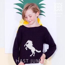 "Hast Jumper" - Jumper Knitting Pattern in MillaMia Naturally Soft Cotton