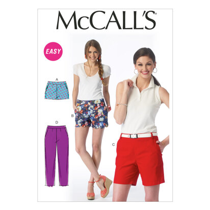 McCall's Misses' Shorts and Pants M6930 - Sewing Pattern