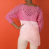 Adorable Asymmetric Top - Free Crochet Pattern For Women in Paintbox Yarns Simply Aran