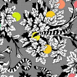 Tula Pink Linework – Lemur Me Alone