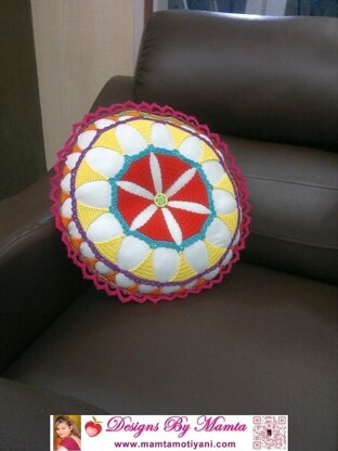 Lace Mandala Cushion Pillow