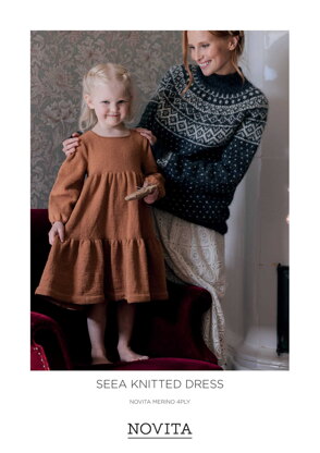 Seea Knitted Dress in Novita - 0070008 - Downloadable PDF