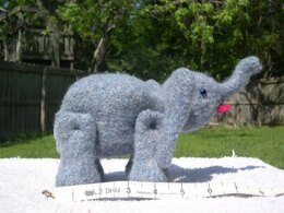 Knitted/Felted Elephant