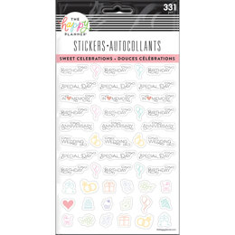 The Happy Planner Sweet Celebrations 5 Sticker Sheets