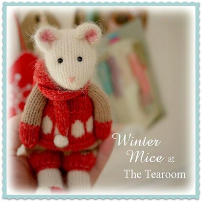 WINTER Mice at the TEAROOM