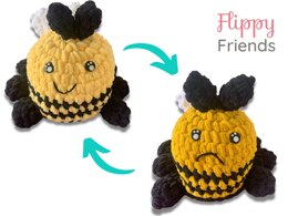 Reversible Bee - Flippy Friends