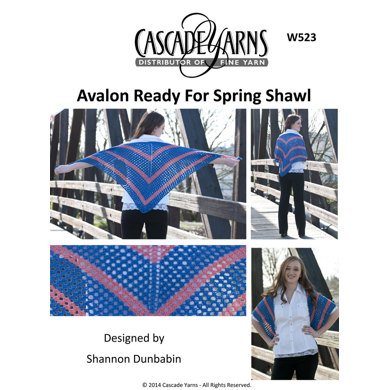 Ready For Spring Shawl in Cascade Avalon - W523