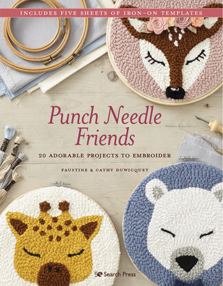 Punch Needle Friends by Faustine Duwicquet, Cathy Duwicquet