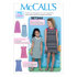 McCall's Children's/Girls' Raglan Sleeve Knit Dresses M7344 - Paper Pattern Size 3-4-5-6