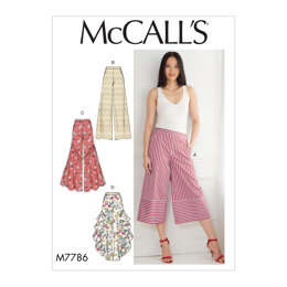 McCall's Misses' Pants M7786 - Sewing Pattern