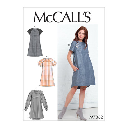 McCall's Misses' Dresses M7862 - Sewing Pattern