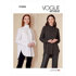 Vogue Misses' and Misses' Petite Shirt V1823 - Paper Pattern, Size 16-18-20-22-24