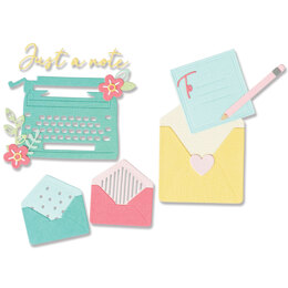 Sizzix Thinlits Die Set 16PK You've Got Mail by Olivia Rose