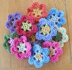 Anniversary crochet flower