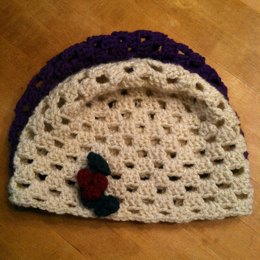 Simple Granny Square Hat