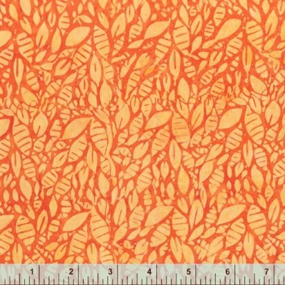 Anthology Fabrics Quiltessentials - Leaves Orange