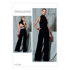 Vogue Misses' Open-Back, Belted Jumpsuit V1524 - Paper Pattern, Size 6-8-10-12-14