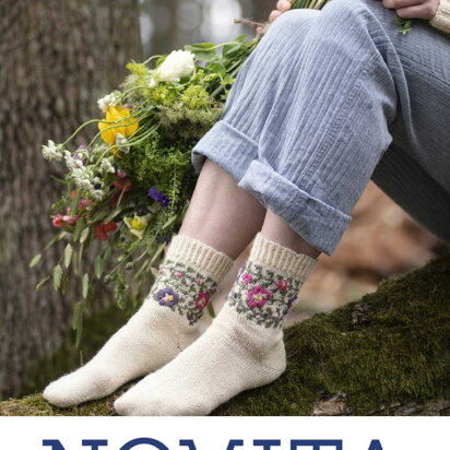 Flower Socks in Novita Venla - Downloadable PDF