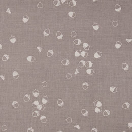 Figo Fabrics Lucky Charms – Taupe Acorns