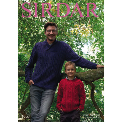 Sweaters in Sirdar No.1 - 8044 - Downloadable PDF