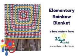 Elementary Rainbow Blanket