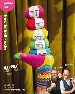 Magazin: Punto 34 - How To Knit Socks - von Lang Yarns (DE)