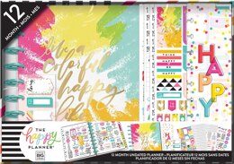 Happy Planner 12-Month Undated Medium Planner Box Kit - Colorful Happy