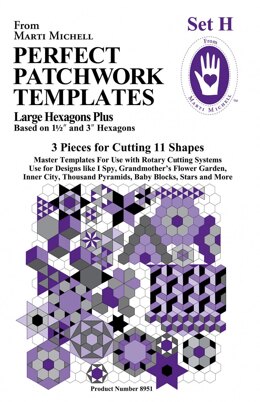 Marti Michell Template Set H Perfect Patchwork