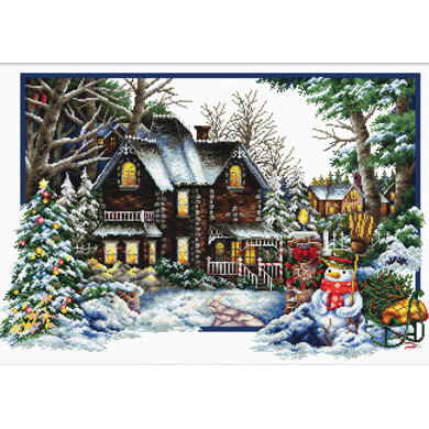 Needleart World Winter Comes No-Count Cross Stitch Kit