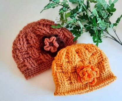 Chic Hat with flower