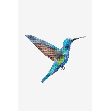 Hummingbird in DMC - PAT0390 - Downloadable PDF