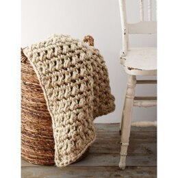 Easy Going Crochet Blanket in Bernat Super Value - Downloadable PDF